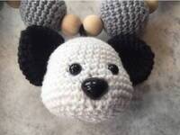 Sikkerhedsøjne i 8 mm med baglås