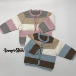 Opskrift til Ice Cream Cardigan i bomuld