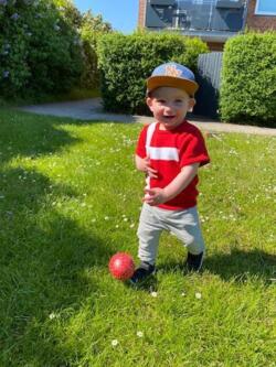 Strikkekits til Danmarks bluse i Cotton nr. 8