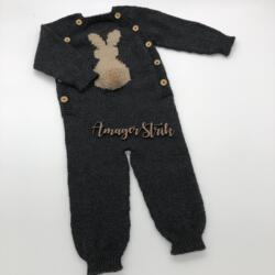 Strikkekits til Amager Striks Kanindragt i Extrafine Merino 120