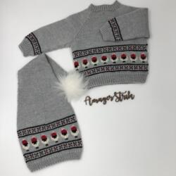 Opskrift til Amager Striks julesæt i Easy Care Classic