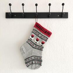 Opskrift til julesok med får i Lima fra Hjertegarn