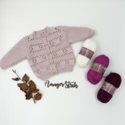 Opskrift til Lærke trøjen i Merino Cotton