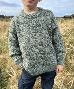Melange Sweater Junior - PetiteKnit