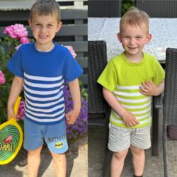 Opskrift på M&M T-shirts i Cotton nr. 8