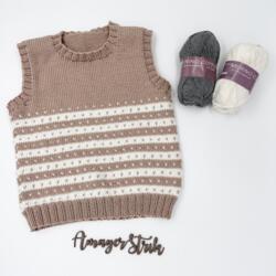 Strikkekits til Nordisk vest i Merino Cotton