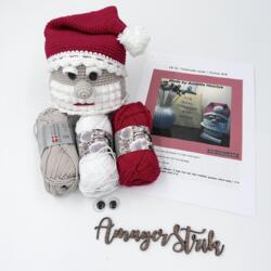 Hæklekits til Toiletrulle nisse i Cotton 8/8