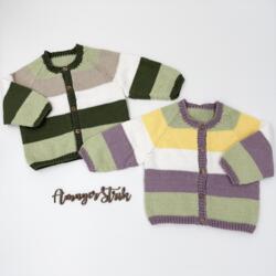 Strikkekits til Ice cream cardigan i Cotton nr. 8