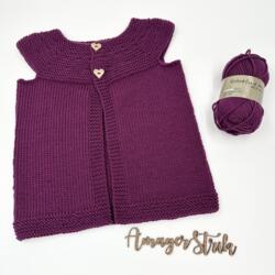 Opskrift til Cirkeline's vest junior i Extrafine merino 90