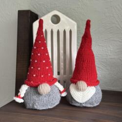 Opskrift til Nisseparret Annet og Benny i Extrafine merino 150