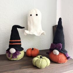 Strikkekits til Halloween familien i Lima