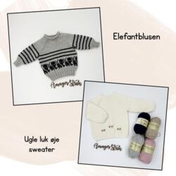 Opskrifter til Elefantblusen og Ugle luk-øje