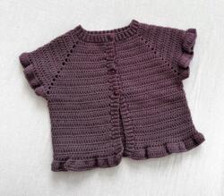 Hæklekits til Elin vest i Extrafine merino 150