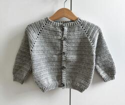 Hæklekits til Milo cardigan i Extrafine merino 150
