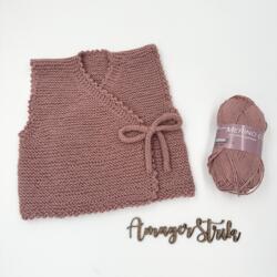 Opskrift til Slå om vest i Merino Cotton