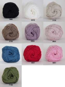 Cotton 8/8 anti-pilling fra Hjertegarn