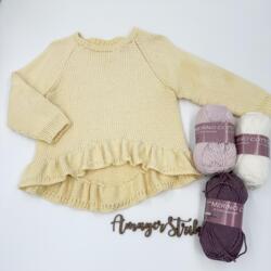 Opskrift til Flæseblusen i Merino Cotton