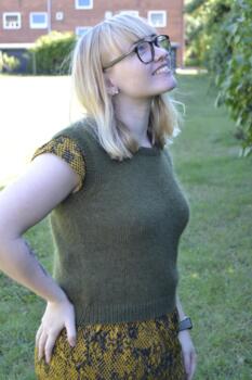 Opskrift til Mohair Slipover