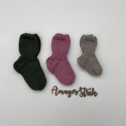 Opskrift til Sovesokker i Extrafine merino 120 fra Hjertegarn