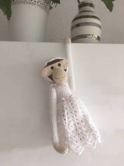 Opskrift til tilbehør til KB dåbs-aben