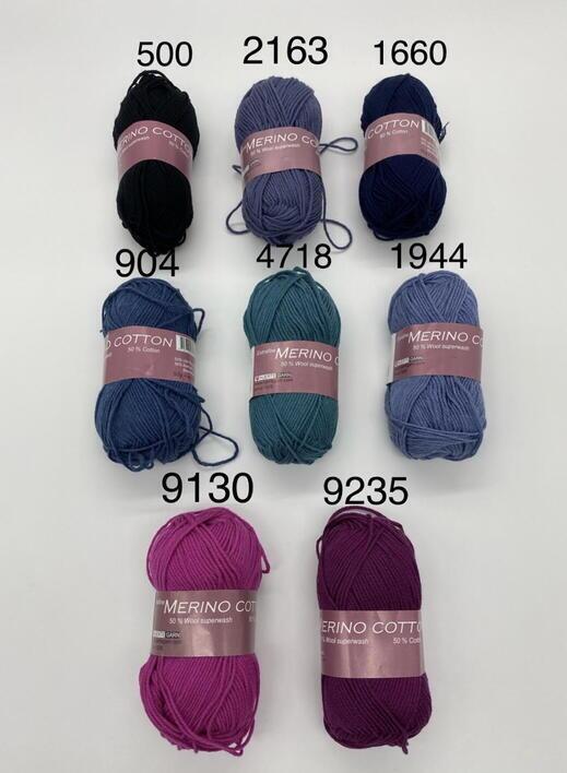 Strikkekits til Easy Peasy sweater til voksne i Merino Cotton