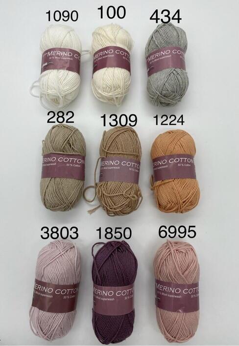 Strikkekits til Easy Peasy sweater til voksne i Merino Cotton