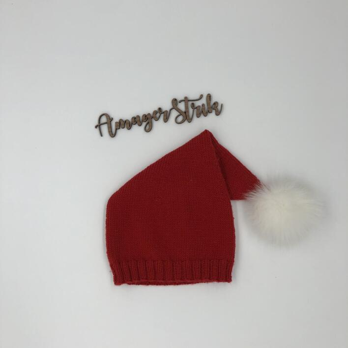 Strikkekits til Nissehue i Cotton nr. 8 (100% bomuld)