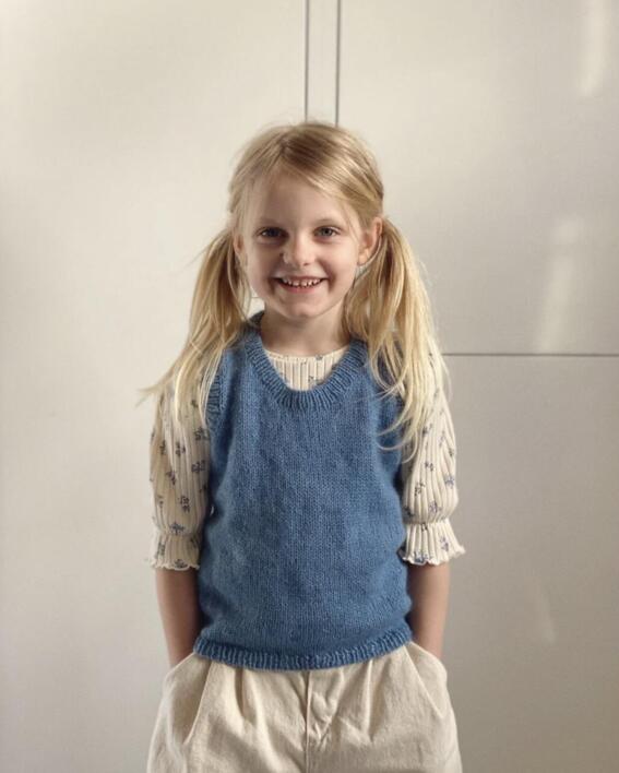 Stockholm Slipover Mini - PetiteKnit - Str. 1-7 år