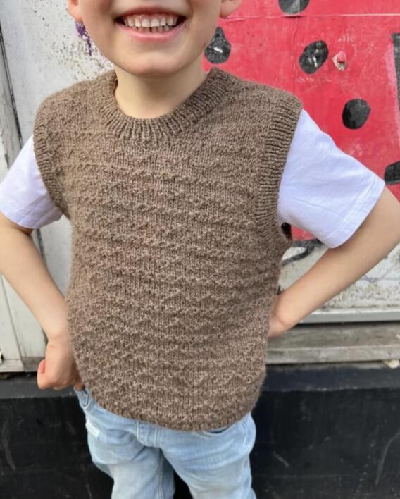 Sille Slipover Mini - PetiteKnit - Str. 6 mdr - 7 år