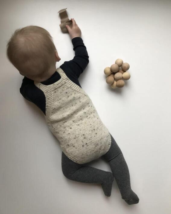 Lillesøsters Romper - PetiteKnit - Str. 0-24 mdr