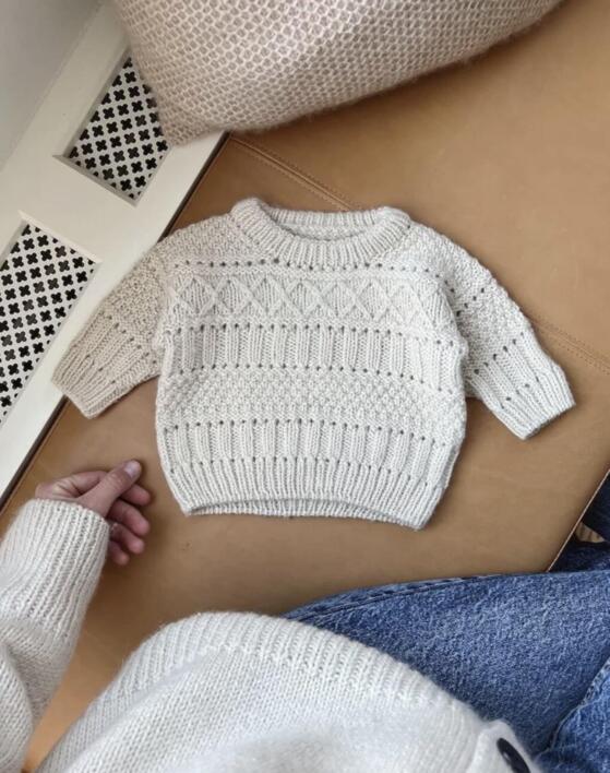 Ingrid Sweater Baby - PetiteKnit - Str. 1-12 mdr