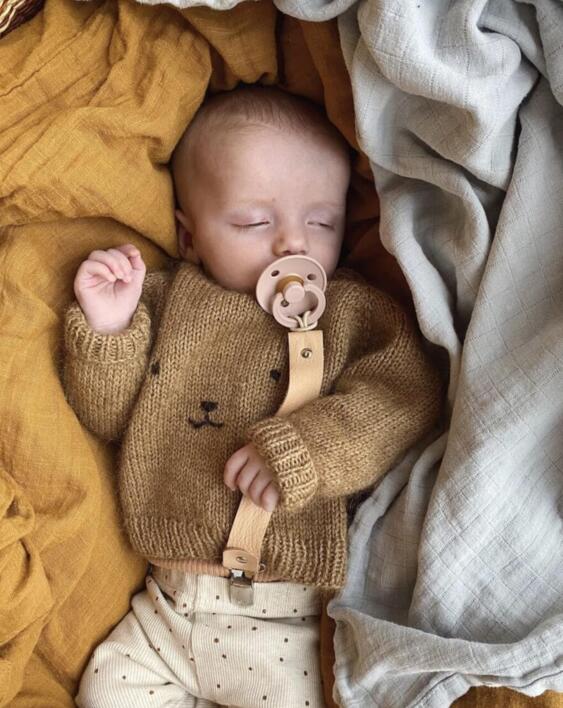 Bamsesweater - PetiteKnit - Str. 3 mdr - 7 år