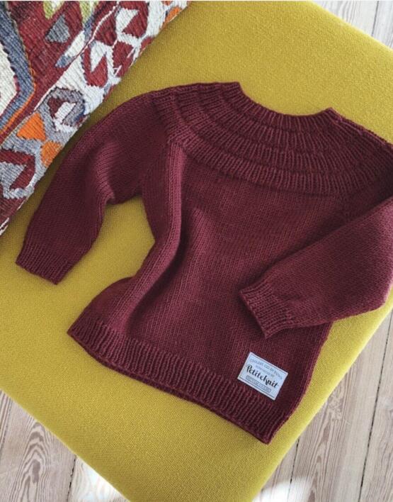 Ankers Trøje - PetiteKnit - Str. 3 mdr - 12 år