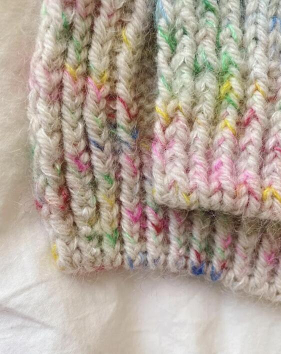 Terrazzo Neck Junior - PetiteKnit - Str. Onesize