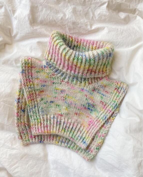 Terrazzo Neck Junior - PetiteKnit - Str. Onesize