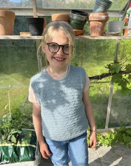 Sille Slipover Junior - PetiteKnit - 7-14 år