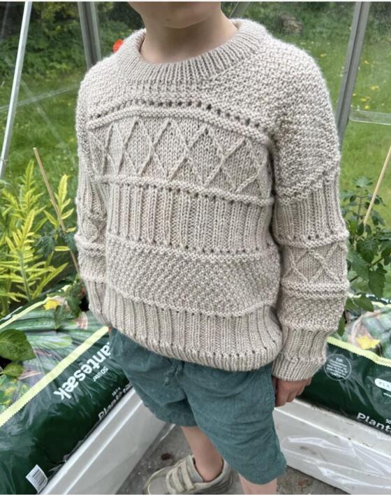 Ingrid Sweater Junior - PetiteKnit - Str. 1-14 år