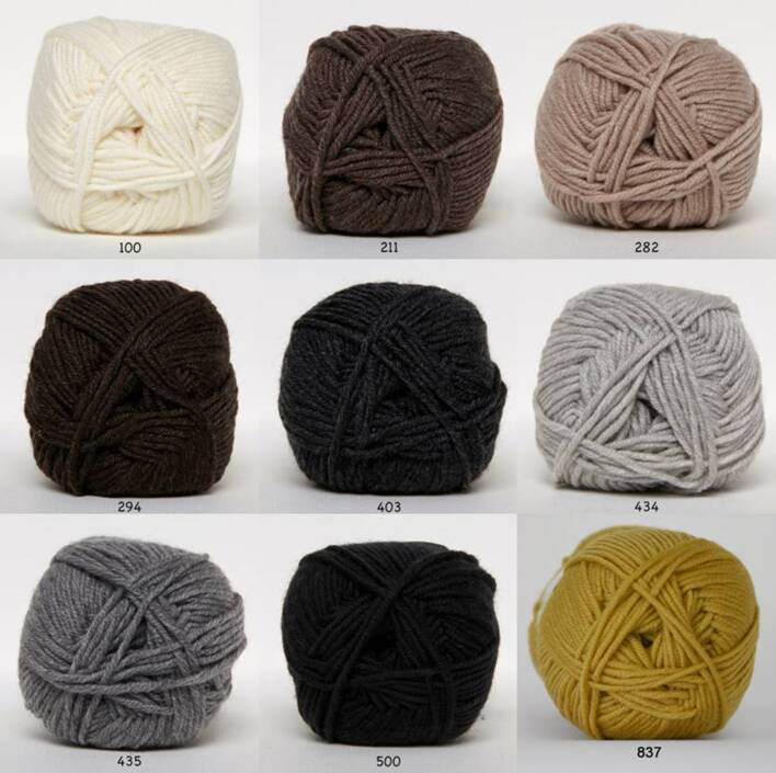 Extrafine merino 120 fra Hjertegarn