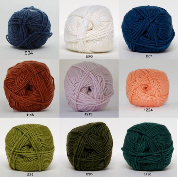 Extrafine merino 120 fra Hjertegarn