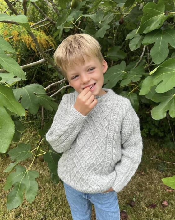 Moby sweater Mini - PetiteKnit - 1-7 år