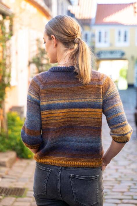 Strikkekits til Anita blusen i Taormina i str. XS - XXXL