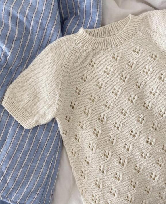 Rigmors Sommerbluse Junior - PetiteKnit