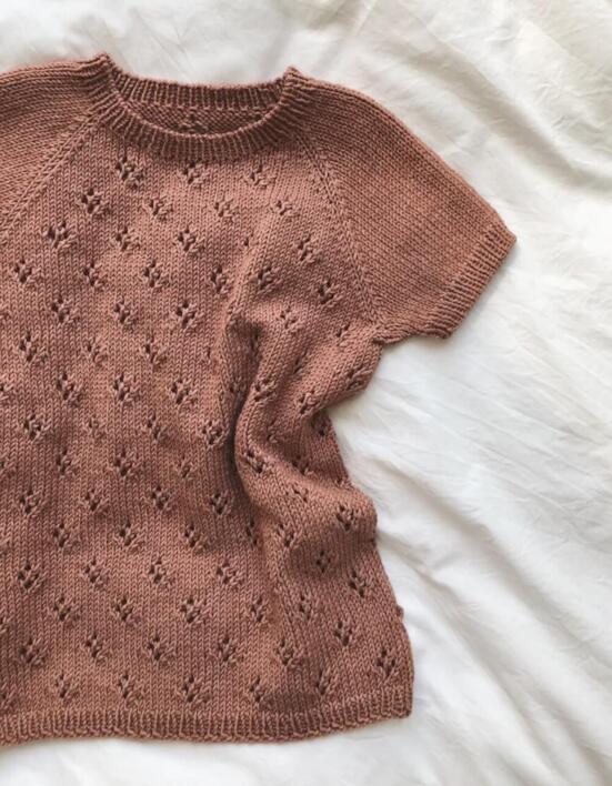 Rigmors Sommerbluse Junior - PetiteKnit