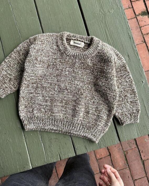 Melange Sweater Baby - PetiteKnit