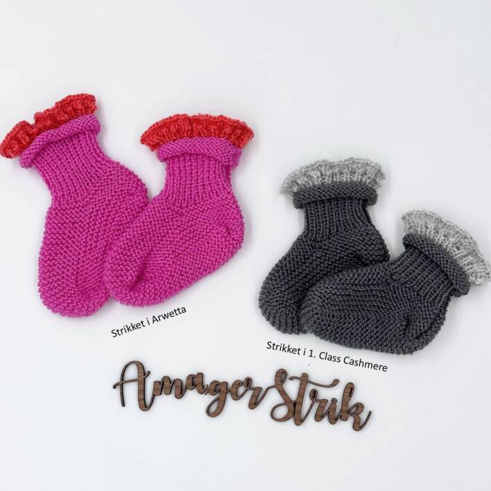 Opskrift til Flæsesokker