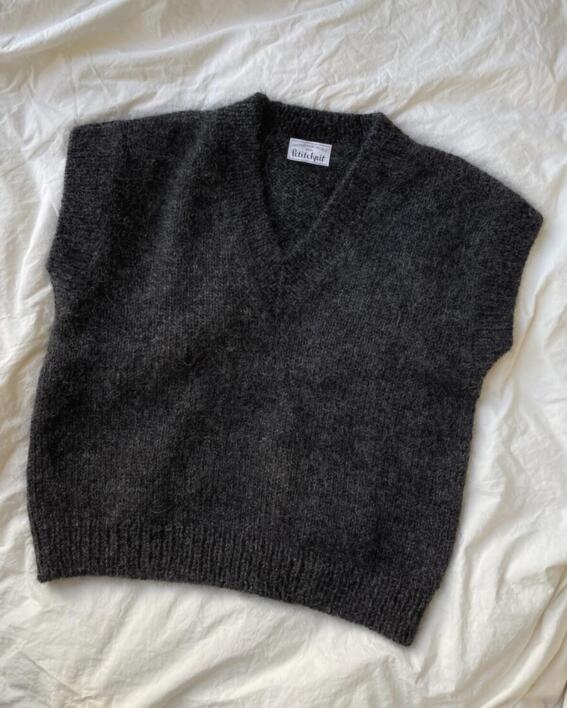 Weekend Slipover V-Neck - PetiteKnit