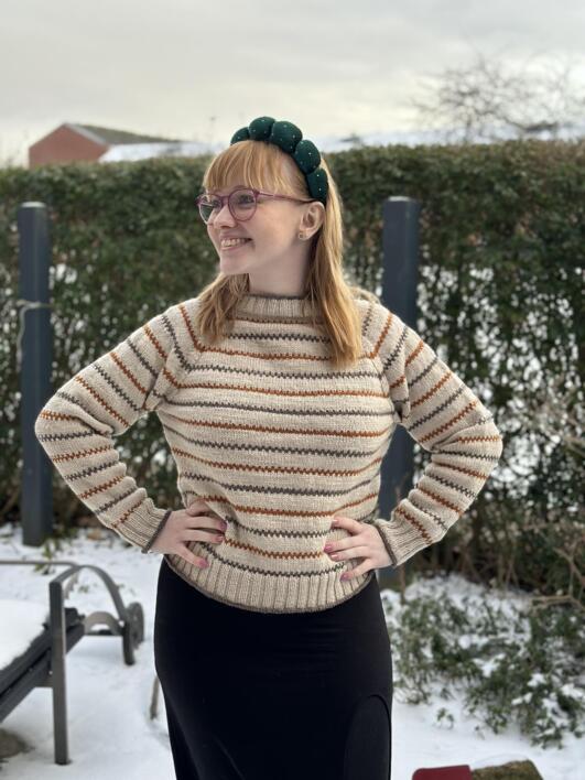 Opskrift til Pippi bluse i Anina til voksne