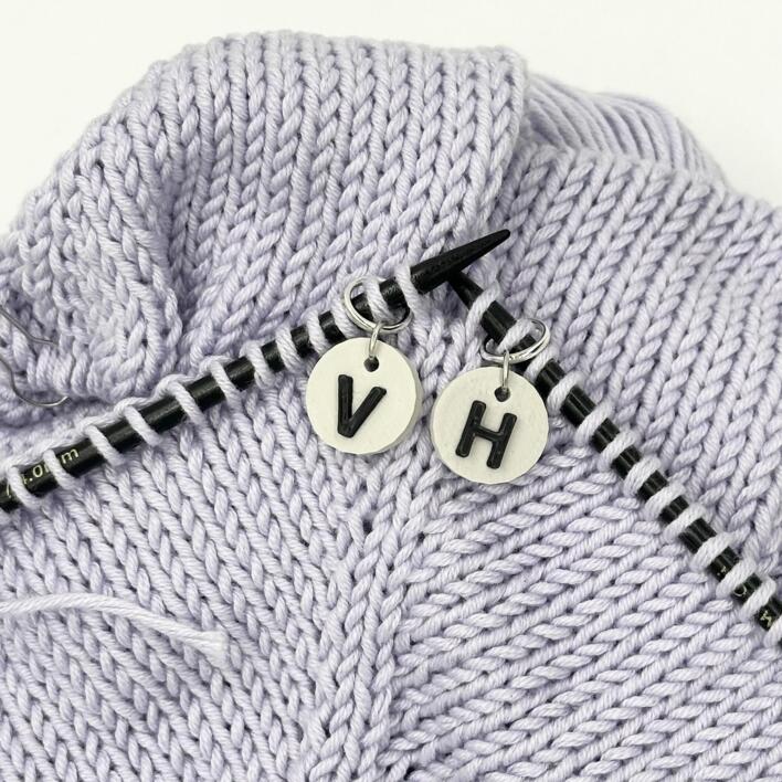 Maskemarkører til højre og venstre udtagninger