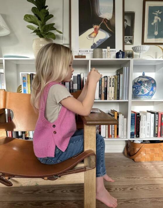 Lulu Slipover Junior - PetiteKnit