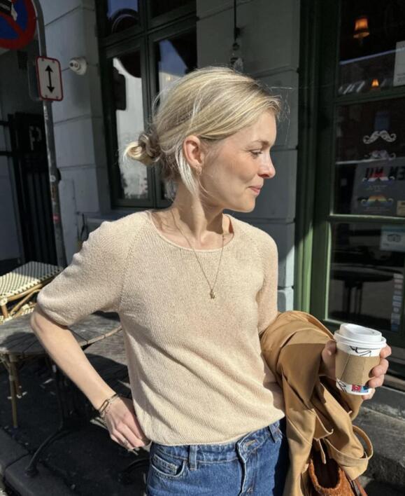 Kumulus Tee O-Neck - PetiteKnit